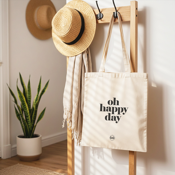 Katoenen tas | Oh happy day
