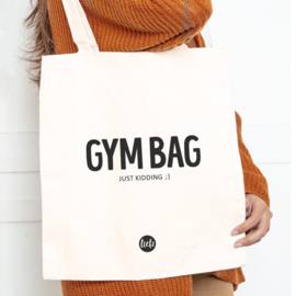 Katoenen tas | Gym bag, just kidding