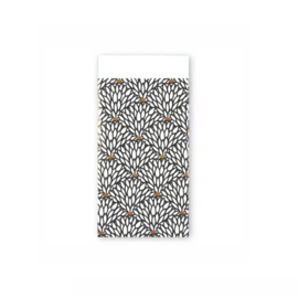 Cadeauzakjes | Luxe patroon | 7 x 13 cm | 5 stuks