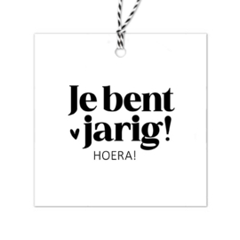 Cadeaulabel | Je bent jarig