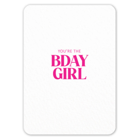 Kaart | Bday girl