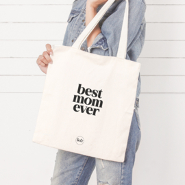 Katoenen tas | Best mom ever