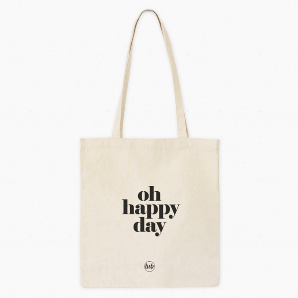 Katoenen tas | Oh happy day