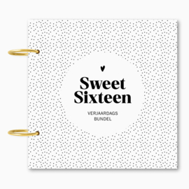 Invulbundel | Gastenboek | Sweet Sixteen