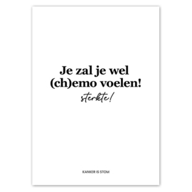 Kaart | Je zal je wel (ch)emo voelen