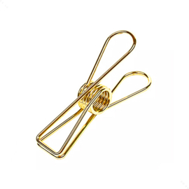 Fish clip | Goud | 13 x 55 mm | 5 stuks