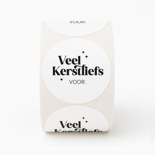 Stickers | Veel Kerstliefs voor | 10 stuks