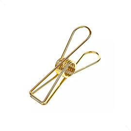 Fish clip | Goud | 8 x 32 mm | 5 stuks