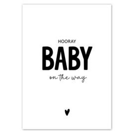 Kaart | Hooray baby on the way