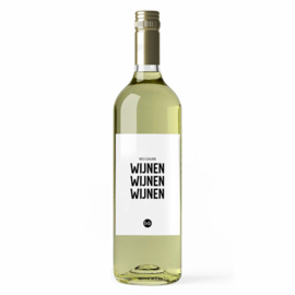 Fles etiket | Wij gaan wijnen