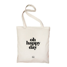 Katoenen tas | Oh happy day