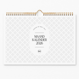 Maandkalender 2026
