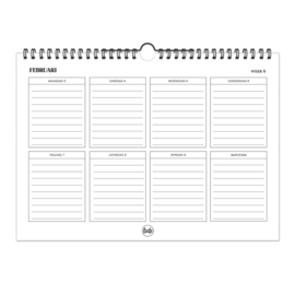 Weekplanner 2025 | A4