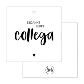 Cadeaulabel | Bedankt leuke collega