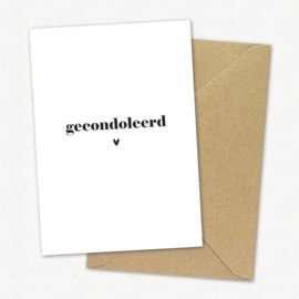 Kaart | Gecondoleerd