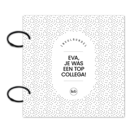 Custom invulbundel | Afscheid collega