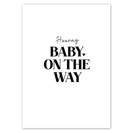 Kaart | Hooray baby on the way