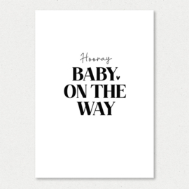 Kaart | Hooray baby on the way