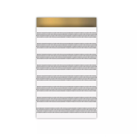Cadeauzakjes | Raster stripes | 12 x 19 cm | 5 stuks