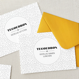 Luxe envelop | Goud