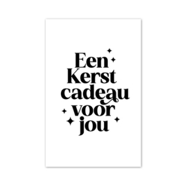 Mini kaartje Kerst | Een Kerstcadeau voor jou