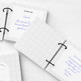 Custom invulbundel | Afscheid collega