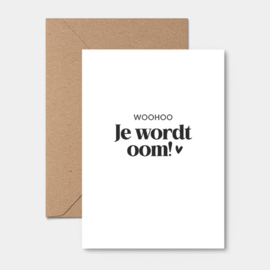 Kaart | Woohoo, je wordt oom