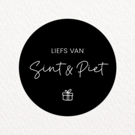 Stickers | Liefs van Sint & Piet | 10 stuks