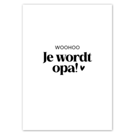 Kaart | Woohoo, je wordt opa