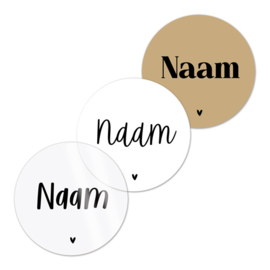 Stickers | Naam |  10 stuks