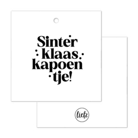 Cadeaulabel Sinterklaas | Sinterklaas kapoentje