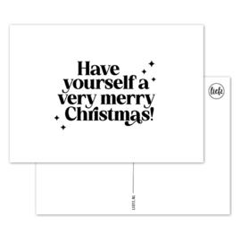 Kerstkaart | Have yourself a very merry Christmas