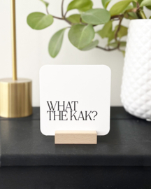 Tegeltje Forex | What the kak
