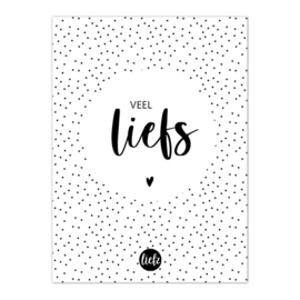 Fles etiket | Heel veel liefs