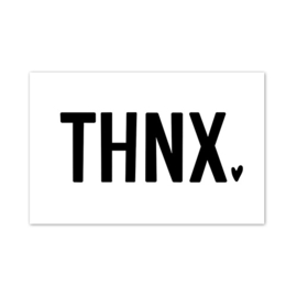 Mini kaartje | Thnx