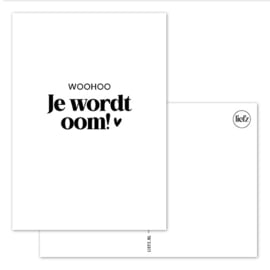 Kaart | Woohoo, je wordt oom