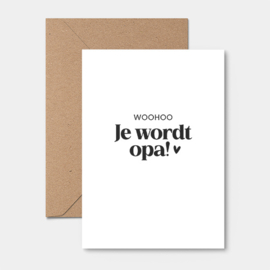 Kaart | Woohoo, je wordt opa