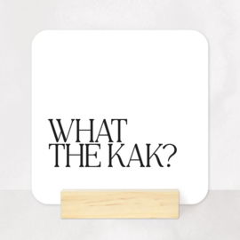 Tegeltje Forex | What the kak