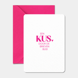 Kaart | Kus door de brievenbus