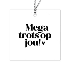 Cadeaulabel | Mega trots op jou