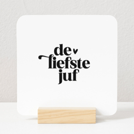 Tegeltje Forex | De liefste juf