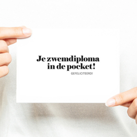 Kaart | Je zwemdiploma in de pocket