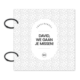 Custom invulbundel | We gaan je missen