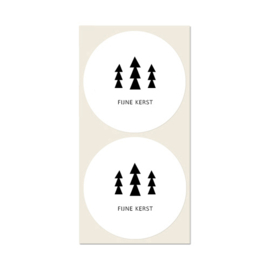 Stickers | Fijne Kerst | 10 stuks