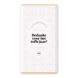 Chocoladewikkel | Bedankt voor het toffe jaar