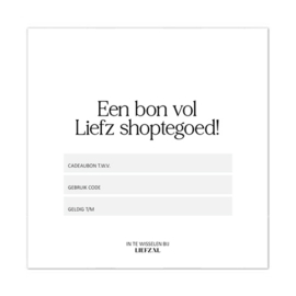 Liefz Cadeaubon | € 20,-