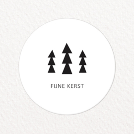 Stickers | Fijne Kerst | 10 stuks
