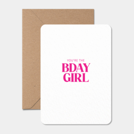 Kaart | Bday girl