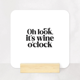 Tegeltje Forex | Oh look, it's wine o'clock