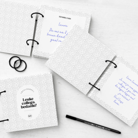 Invulbundel | Bedankt collega